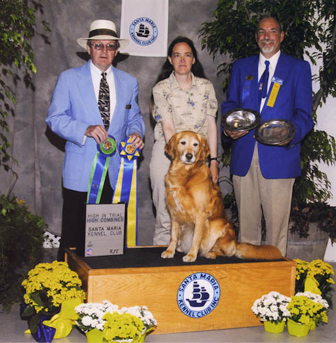 Dream and Dee Dee Anderson win High in Trial and High Combined with a perfect 200 score.