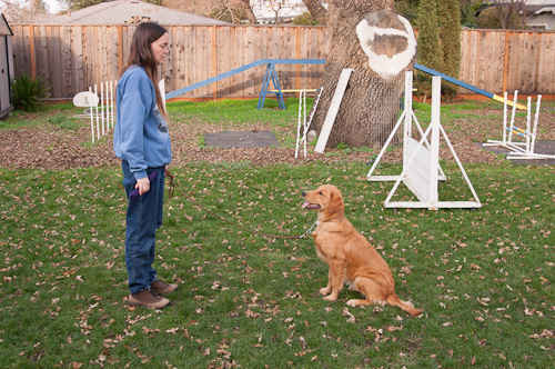 1/10/2004. Dee Dee Anderson and Savannah. Photo by Chris Anderson.