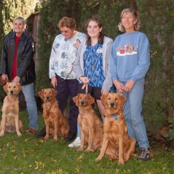 Kit's first litter sixth puppy class.