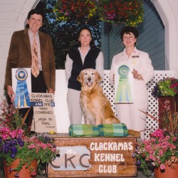 6/2010. Dream and Dee Dee Anderson win High in Trial and High Combined. Photo by Kohler.